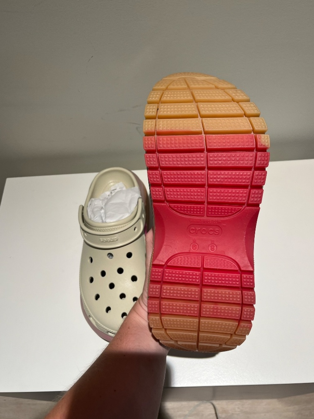 Crocs mega Crush Colour Dip Clog - Picture 4 of 5